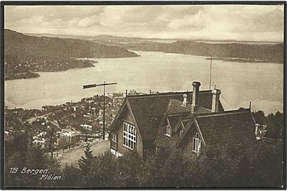 Flöien m. udsigt over Bergen. C.A.E.K. No. 1078/19
