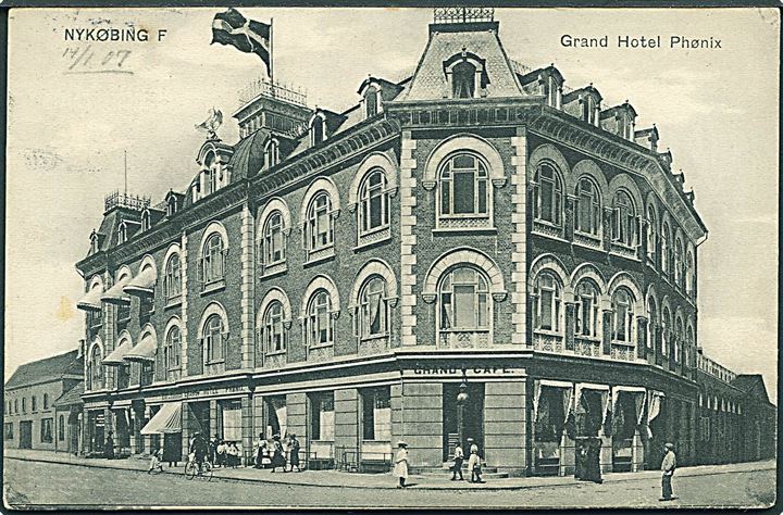 Nykøbing F., Grand Hotel Phønix. V. Kristoffersen no. 101. Kvalitet 7