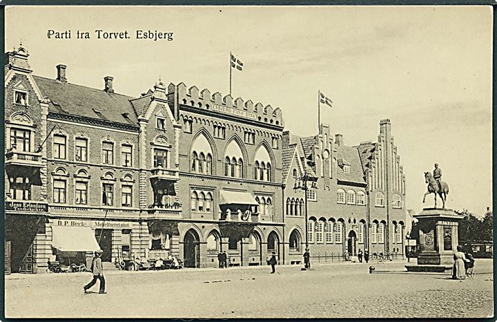 Parti fra Torvet, Esbjerg. W. M. K. no. 4.