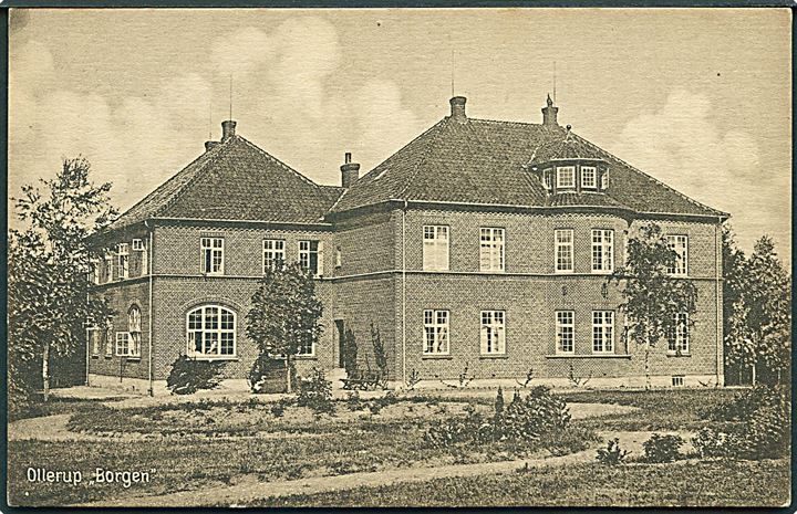 Borgen i Ollerup. Stenders no. 45489.