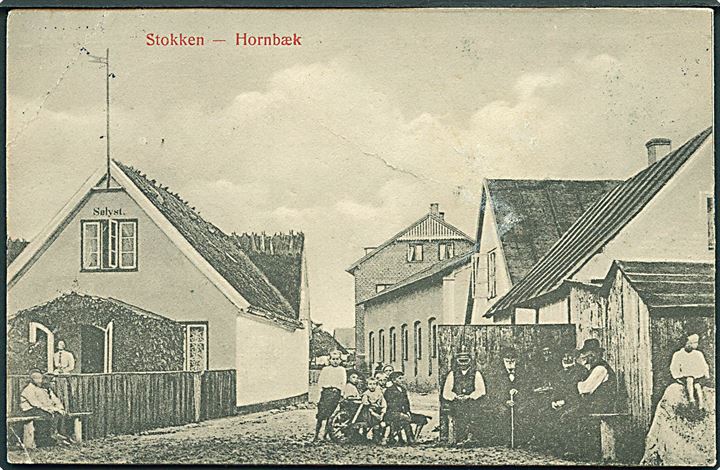Stokken i Hornbæk. J. M. no. 128. 