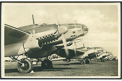 Heinkel He 111 bombemaskiner. Amag no. 43.
