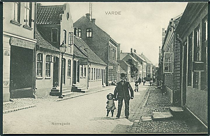Nørregade i Varde. Stenders no. 3124. 