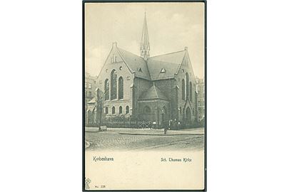 Sct. Thomas Kirke i København. Peter Alstrups no. 228. 