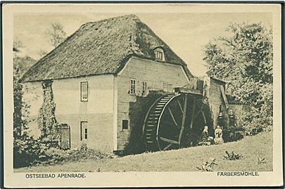 Ostseebad Apenrade. Farbersmühle. A. Wohlenberg u/no. 