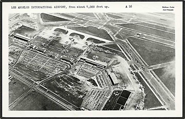 Luftfoto af Los Angeles International Airport, USA. W. Eccles no. 16.