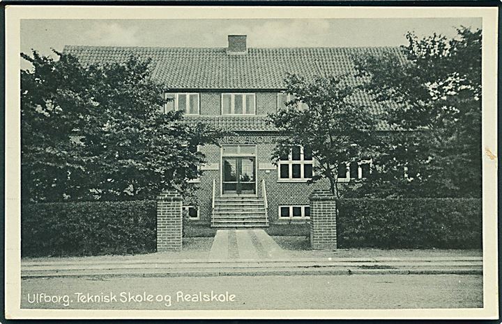 Teknisk Skole og Realskole, Ulfborg. Stenders no. 78163. 