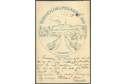 Børnehjælpsdagen 1919 i Sønderborg. Kruckow & Waldorff u/no. 