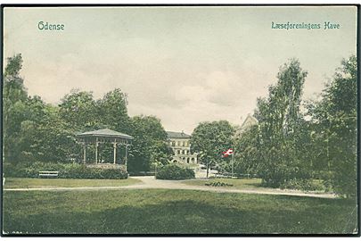 Læseforeningens Have i Odense. Peter Alstrups no. 554. 