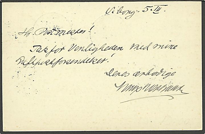 10/12 øre provisorisk enkeltbrevkort (fabr. 83-I) sendt som isluftpost og stemplet København Luftpost d. 8.3. 1929 til Tranebjerg, Samsø. Ank.stemplet Tranebjerg d. 8.3.1929 og påskrevet: Luftpost København - Samsø.