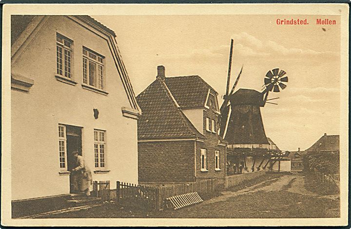 Møllen i Grindsted. Otto Jürgensens Boghandel no. 40347. 