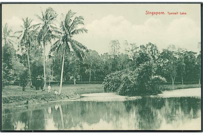 Tyersall Lake, Singapore. Max H. Hiickes no. 199. 