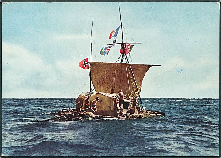 Kon-Tiki Ekspeditionen 1947. Ved Polynesien. Mittet no. 139/025-671