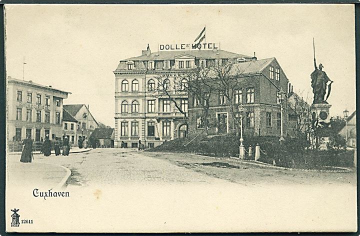 Dolles Hotel i Cukhaven. Glückstadt & Münden no. 12611. 