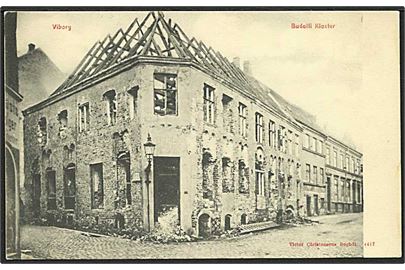 Budolfi Kloster efter branden, Viborg. V. Christensen no. 4417.