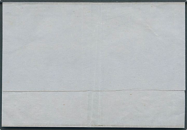 2 R.B.S. Thiele type 2 med Spids Fodstreg plade II nr. 2 på fodpostbrev med nr.stempel “1”, kompasstempel Kiøbenhavn KB d. 10.10.1853, samt F:P: d. 10.10.1853 til Rosenborg Have. Attest Grønlund. AFA 25.000