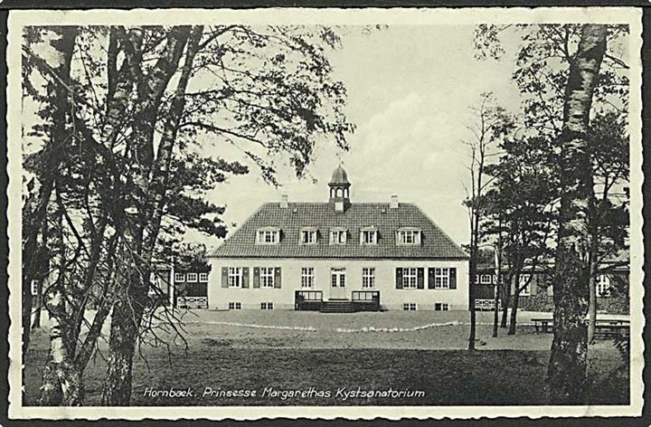 Prinsesse Margrethes Kystsanatorium i Hornbæk. R. Olsen no. 8013.